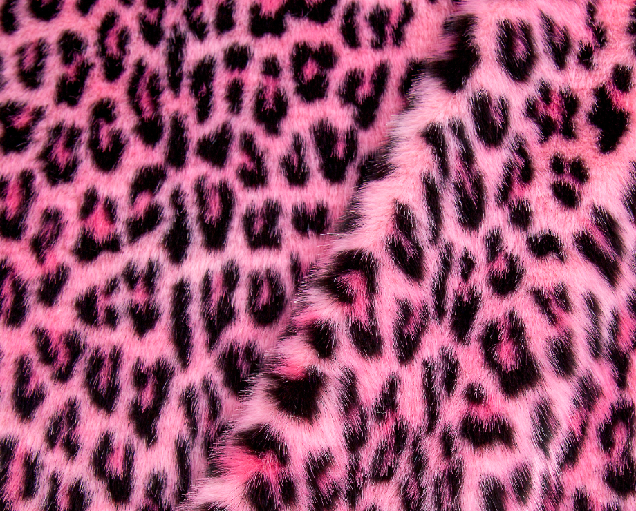 Pink Jacquard Laopard