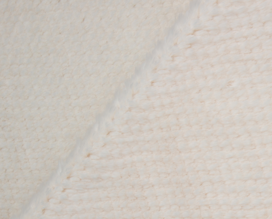 White Textured Rabbit